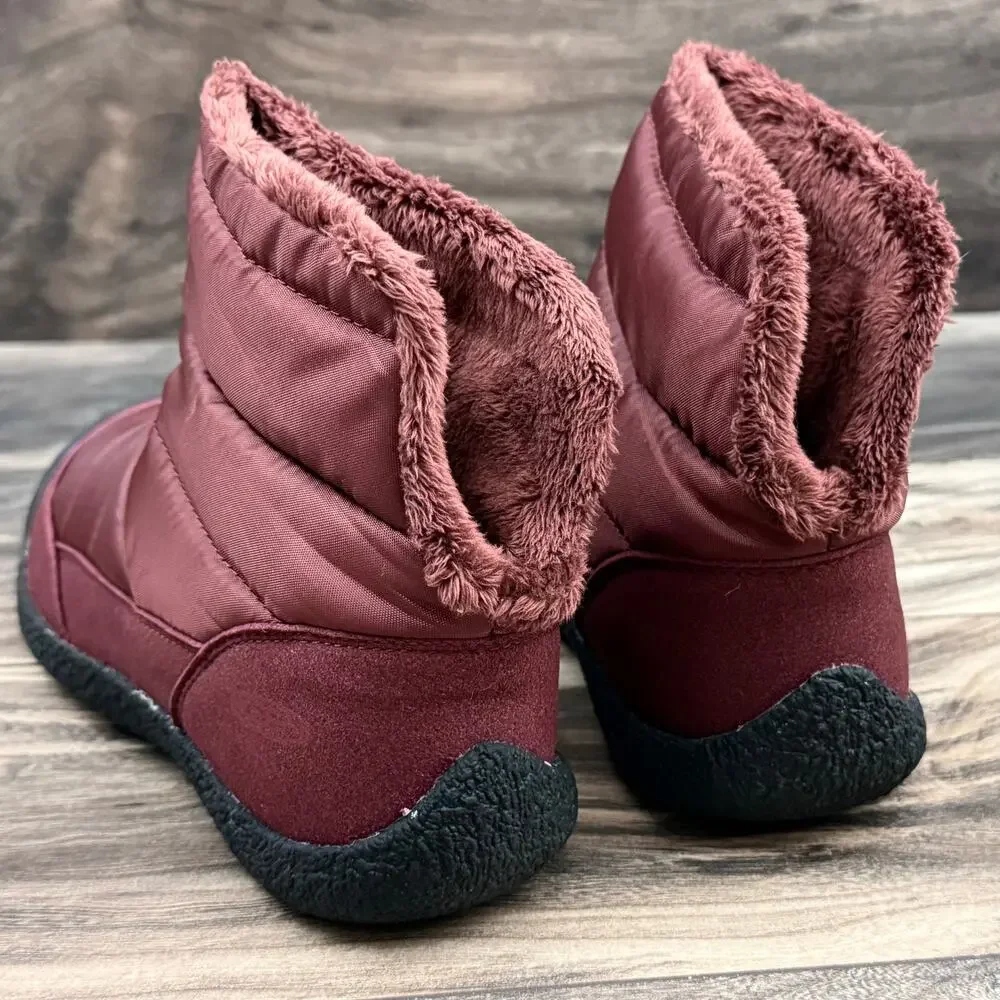 NIB Keen 7.5 38 Howser Fold Down Warm Indoor Outdoor Slip On Boots Andorra - Picture 5 of 10